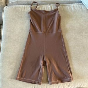 Aritzia Divinity Romper - Turner Taupe - 2XS